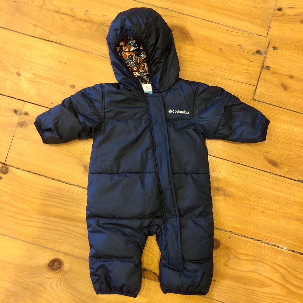 Columbia 0-3 month snowsuit, *like new*